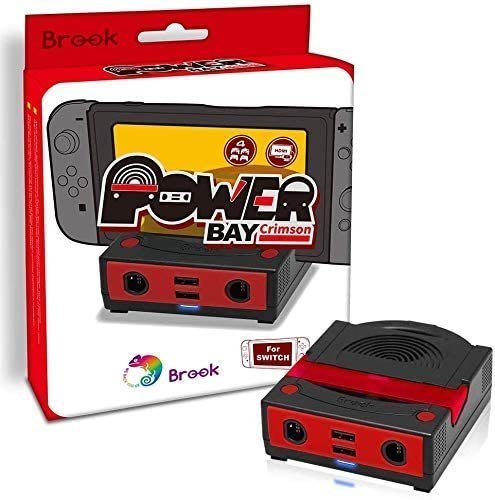 《BROOK》無藍芽版 Switch Power Bay NS底座｜支援 HDMI輸出＋連發功能｜輕巧便攜｜全新品！