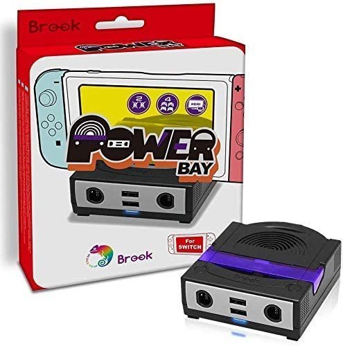 《BROOK》Switch Power Bay底座 有線網路版(有藍芽)｜支援HDMI輸出/GameCube手把｜全新品上市！